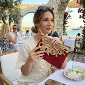 El Örgüsü Clutch Çanta | Özgün ve Sanatsal Tasarım