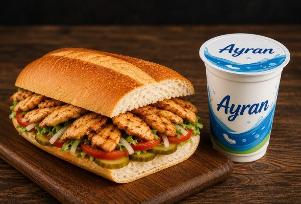 Yarım Ekmek Tavuk Biftek