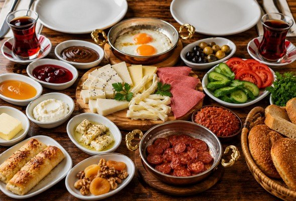2 Kişilik Kahvaltı