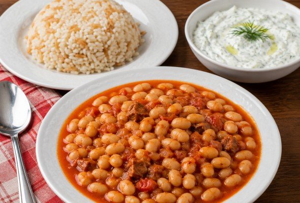 Kuru Fasulye + Pilav + Cacık