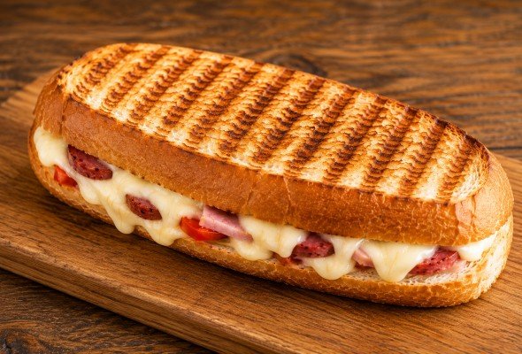 3/4 Ekmek Karışık Tost