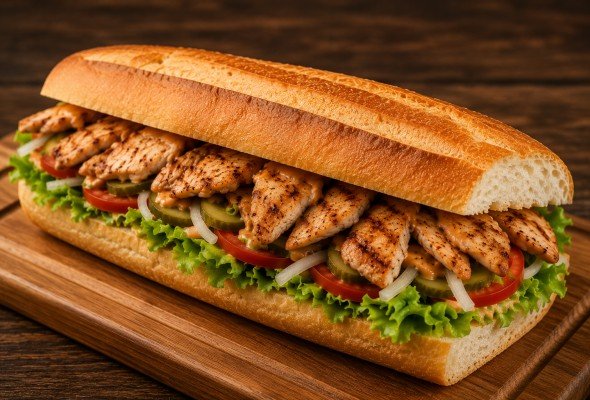 3/4 Ekmek Tavuk Biftek