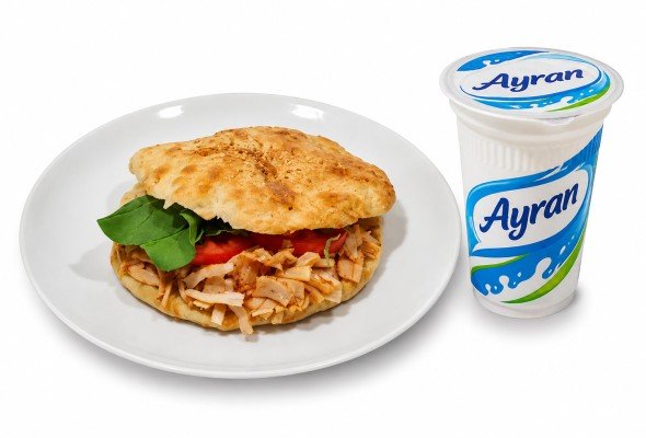 150 gr Tombik Döner + Ayran